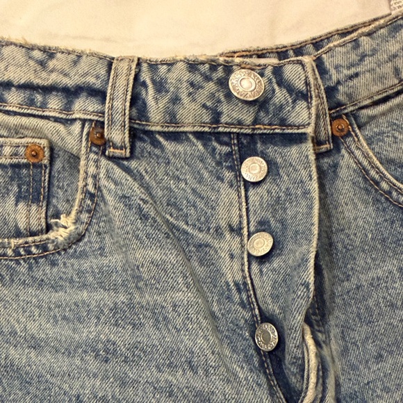 Zara Light Blue Flare Jeans - Picture 2 of 6